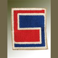 US Nášivka Textil 69th. DIV. WK II Repro