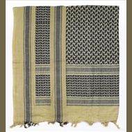 Šátek "Palestina" khaki